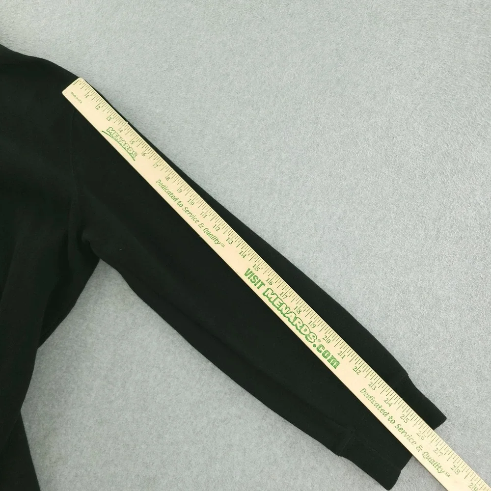 Polo Ralph Lauren Sweatshirt Mens 2XL Black‎ 1/4 Zip Mock Neck Pullover Casual